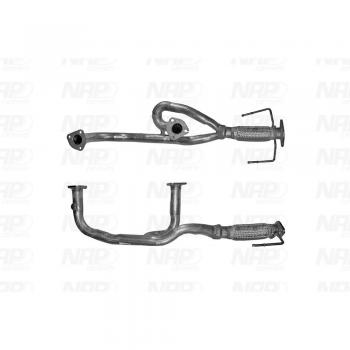 Tubo de escape NAP carparts CAF10226 - Alta calidad y durabilidad