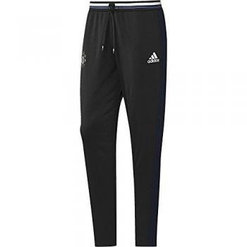adidas Manchester United TRG Pnt Pantalón, Hombre, Negro/Azul/Blanco