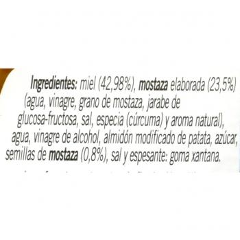 Salsas Asturianas Salsa de Mostaza a la Miel - 1240 gr
