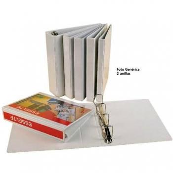 Esselte 830102 - Carpeta con anillas, A4, 2-40 mm, color blanco