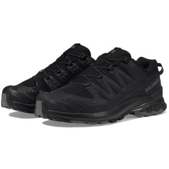 Zapatillas Salomon XA PRO 3D v9 Wide para hombre, color negro intenso, talla 47 (1/3), diseño de trail running, características anchas