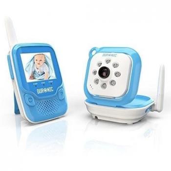 Duronic B101 /B - Vigilabebés inalámbrico video digital y sonido con visión nocturna 2.4GHz - Rango de 250 metros.