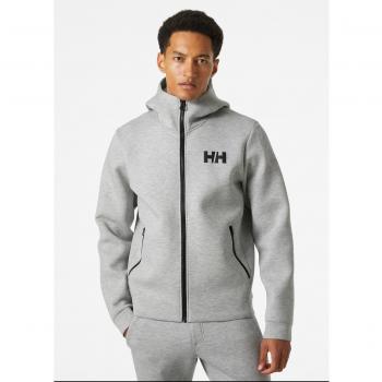 Helly Hansen Men's HP Ocean 2.0 Full-Zip Fleece Jacket - Grey Melange M