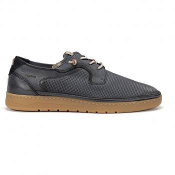 Zapatos de cordones de hombre fabricados en piel
