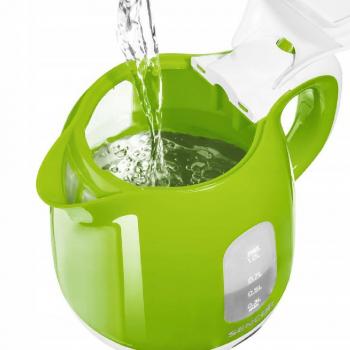 Hervidor Eléctrico Sencor SWK 1011GR, 1 Litro, 1100W, Verde