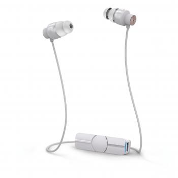 Zagg impulse Dentro de oído Binaurale Bluetooth Oro, Color blanco - Auriculares