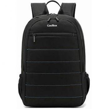 Coolbox Mochila Portatil 15.6 Negro Impermeable