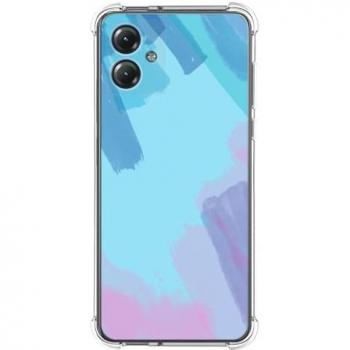 Funda Antigolpes de Silicona para Motorola Moto G54 5G con Diseño Acuarela 10 Dibujos
