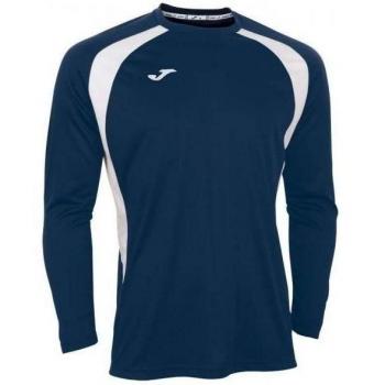 Joma 100015.302 - Camiseta de equipación de manga larga para hombre, color azul marino / blanco, talla S