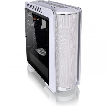 Thermaltake Versa C24 RGB - Caja de ordenador de sobremesa, color blanco