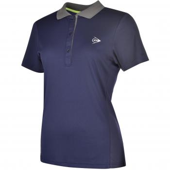 Dunlop Oberbekleidung Club Line Polo Camiseta Azul Azul Oscuro Talla:Extra-Small