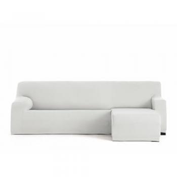 Funda para chaise longue de brazo corto derecho Eysa BRONX Blanco 110 x 110 x 310 cm