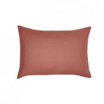 Funda de almohada TODAY Essential Terracota 50 x 70 cm - 100% algodón