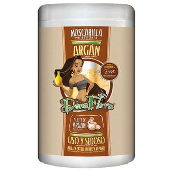 Mascarilla de Argán DonaFlora - Nutrición y Brillo Intenso para Cabellos Secos y Dañados 1000ml