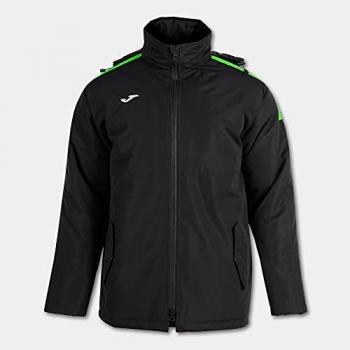 Anorak Trivor Joma Hombre Unisex-Adult Negro Verde Flúor
