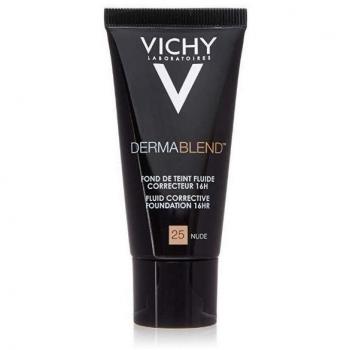Vichy Dermablend Fondo de Maquillaje Corrector Compact 16H 25 Nude 30ml