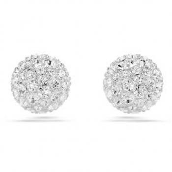 Swarovski Dextera White Rhodium Plated Crystal Stud Earrings 5700290