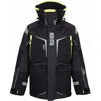 2017 Gill Mens OS1 Offshore Ocean Jacket in Graphite OS12J Size - - Small