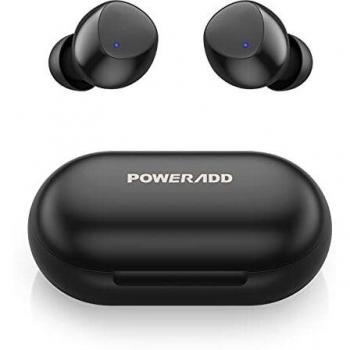 S10 Wireless In Ear HiFi Bluetooth Headphones, Auriculares inalámbricos con micrófono, IPX8, Impermeable, Bluetooth 5.0, Smart Touch, 20 horas de vida