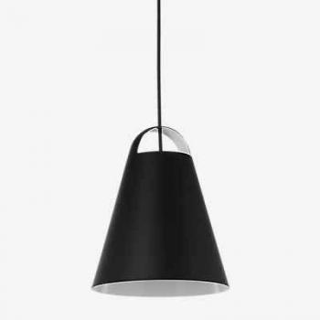 Lámpara colgante Louis Poulsen Above negra 17,5 cm