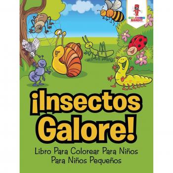 Libro para Colorear de Insectos: Diversión Creativa para Niños Pequeños