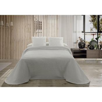 Colcha jacquard Palma Hosteline Gris Perla Cama de 105
