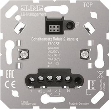 JUNG JG 1702SE - Switching insert relay, 2-channel