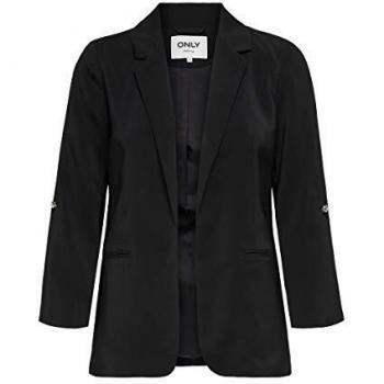 ONLY ONLROSE Life 4/5 SOLID Blazer TLR, negro Negro 42