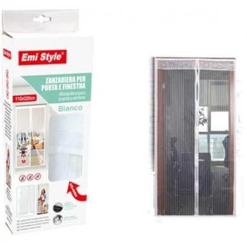 Mosquitera antimosquitos magnética para puerta, cierre magnético, disponible en tamaños: 90 cm x 210 cm, 110 cm x 220 cm, 120 cm x 220 cm, 130 cm x 220 cm