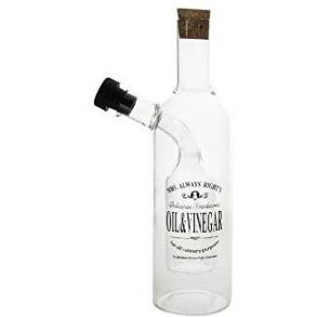 Aceitera DKD Home Decor Vinagrera Transparente Vidrio de Borosilicato