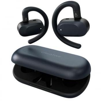 Auriculares Inalámbricos Creative Outlier Go Bluetooth 5.4 Azul, Abiertos, 26h de Autonomía, Resistencia IPX4
