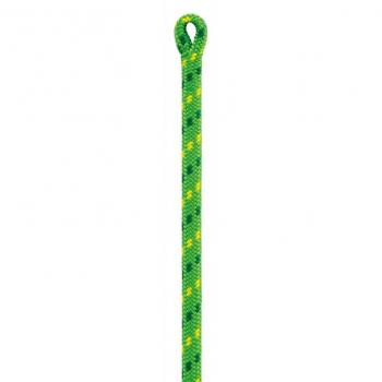 Petzl Flow 11.6 mm Green Climbing Rope with Sewn End - 45 m Fall Protection