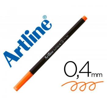 Rotulador Artline Supreme Fibra Naranja Oscuro 0,4 mm EPFS200 Fine