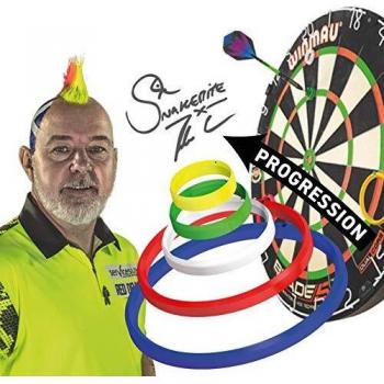 Aros de Entrenamiento para Dardos Red Dragon Snakebite Peter Wright - Colores Variados