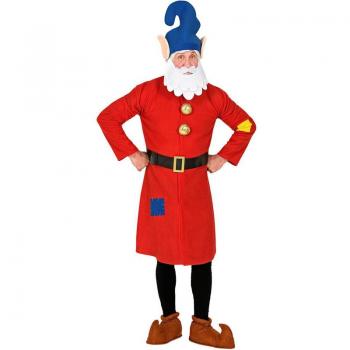 Disfraz de Gnomo Rojo Trabajador para hombre de Widmann