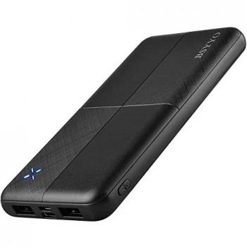 BSYYO Batería externa 10000mAh Cargador portátil USB de Alta Velocidad con Entrada USB-C de, batería Externa,Cambiador de teléfono para iPhone X XS 8 Plus Google Samsung LG iPad y más