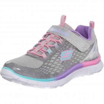 skechers SKECH APPEAL-SPARKTACULAR - Zapatos casual para bebés, color gris, talla 22