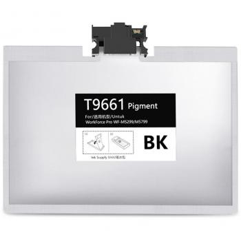 Cartucho de tinta pigmentada Compatible Epson T9661 Negro