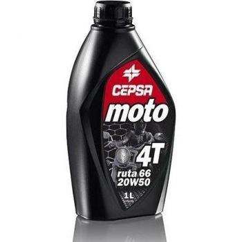 Cepsa Moto Ruta66 4t 20w50 1Ltrs