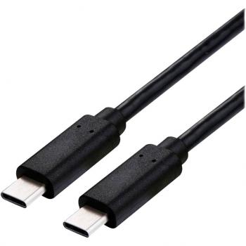 Cable USB 4.0 ROLINE 40 Gbps, USB-C a USB-C, 100 W, 1 m, Negro