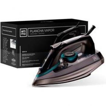 Plancha de vapor Emma 3200W 350ml verde