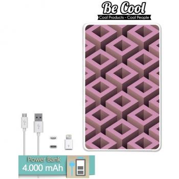 Becool® - Batería Externa Power Bank 4000 mah + Gratis 1 cable USB-MicroUsb