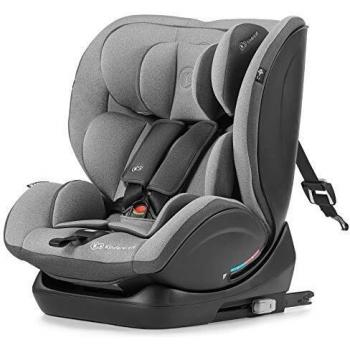 Kinderkraft Silla de Coche Isofix MYWAY, Grupo 0+/1/2/3, 0-36 Kg, H-Guard, Gris