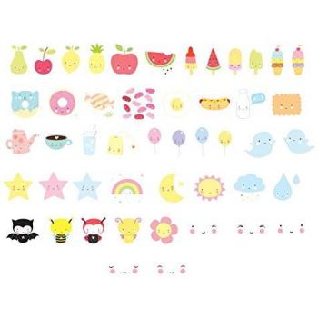 A Little Lovely Company LTLE025 - Kit formado por 48 imágenes