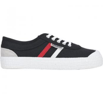 Zapatillas Retro 3.0 negro Kawasaki, Zapatillas de Lona Retro Kawasaki con Suela 3.2 Cm y Doble Plantilla Interior, Zapatillas deporte de Mujer y Hombre KAWASAKI RETRO