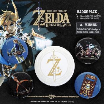 Pack The Legend Of Zelda Breath Of The Wild - Chapas Z Emblem