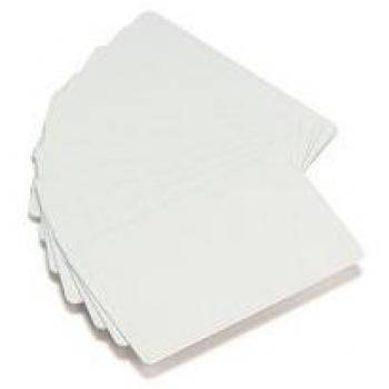 Tarjeta Premier Blanca 30 Mil - 0.76mm Caja de 500 Insignias