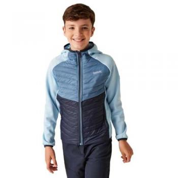 Regatta Kids Lightweight Insulated Water-Repellent Hybrid Jacket - Clear Sky/Coronet Blue, Size: 3-4 Years
