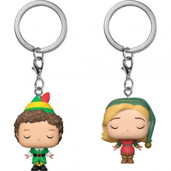 Llavero Funko Pop set-2 Buddy & Jovie ELF