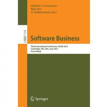 Software Business: Third International Conference, ICSOB 2012, Cambridge, MA, USA, June 18-20, 2012, Proceedings
